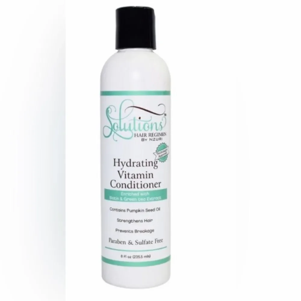 🛍️ Nzuri Solutions Hair Regimen Hydrating Vitamin Conditioner 8oz